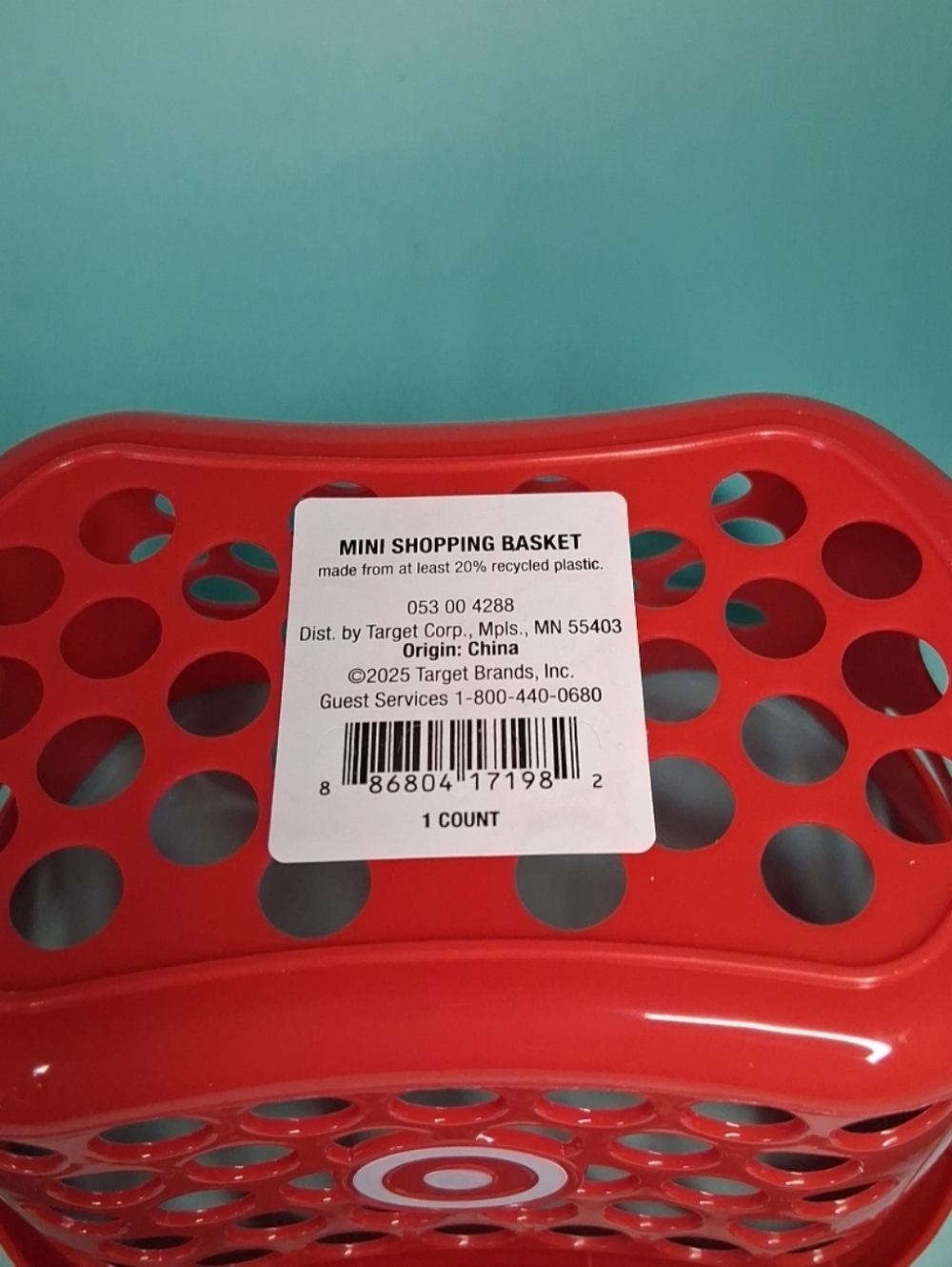 Target Mini Shopping Basket- Spritz Set of 3 NWT - Picture 6 of 6